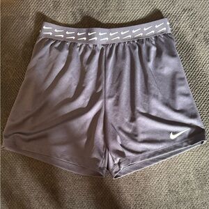Nike Women's Gray Athletic Shorts